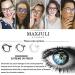 MAXJULI Blue Light Blocking Glasses for Men & Women | Computer Gaming TV & Phone Use | Model 6100 Translucent - Shop Now - Buy Online on GoSupps.com