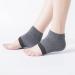 Moisturizing Heel Socks - Heel Socks for Dry Cracked Feet Gel Heel Repair Socks for Cracked Heels Moisture Socks for Women Dry Feet Moisturizing Spa Socks for Overnight Dark Gray