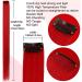 ZHIXIN 9 Pieces Red Clip-In Hair Extensions | Synthetic Party Highlights | Hair Accessories - Buy Online on GoSupps.com