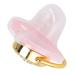 Personalized Heart-Shaped Baby Schnuller - Shiny Pink Glitter Crystal Pacifier for Girls | Luxurious Newborn Gift - Buy Online on GoSupps.com