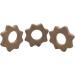 Wendysun 10pcs Cartoon Wood Teether - Natural Animal Sun Shape Baby Teething Beech Teether DIY Pendant Toy - Buy Online on GoSupps.com