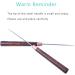 ZLKSKER Leather Scratch Awl 2-Pack - Wooden Handle Sewing Tailors Awl for Punch Stitching - DIY Handmade Leather Craft Repair Tools - Buy Online on GoSupps.com