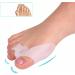 Bunion Corrector Gel Toe Straightener Silicone Spacer - 1 Pair - Buy Online on GoSupps.com