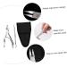 IWOWHERO Pedicure Tool 1 Set Manicure 2-piece Set Cuticle Toenail Manicure Trimmer Cuticle Pusher Manicure Tool Home Tools Ingrown Toe Nipper Fingernail Clipper 4 Piece Set Stainless Steel - Buy Online on GoSupps.com