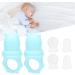 Buy Baby Fruit Feeder - Multi-Function Food Pacifier for Infants | Large Handle Blue - Buy Online on GoSupps.com