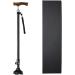 Quad Cane for Elderly Retractable Adjustable Carbon Fiber Cane Lightweight Portable Walking Stick Walking Cane for Hiking Men Women Star of Light - Buy Online on GoSupps.com