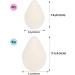 ESMOSEN 2pc Natural Green Tea Konjac Facial Sponges for Deep Cleansing and Exfoliating | Gentle & Safe for Delicate Skin - Buy Online on GoSupps.com