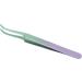 Eyelash Extension Tweezers | Curved Travel Tweezers in Purple & Green Gradient | Ideal for Professionals - Buy Online on GoSupps.com