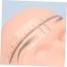 HAPINARY 50pcs Eyebrow Positioning Ruler Eyebrow Template Eyebrow Measuring Tool Eyebrow Stencil Eyebrow Drawing Tool Eyebrow Positioning Tool Eyebrow Shaping Template Eyebrow Drawing Ruler 18.00X3.80X0.10CM Blue - Buy Online on GoSupps.com