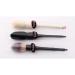 1PC Handmade Rattan Handle Makeup Brush - Professional Tricolor Powder & Blush Brush for Flawless Blending | Shop Now for International Shipping - Buy Online on GoSupps.com