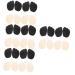 NOLITOY 16 Pairs Sponge Forefoot Pad Forefoot Pads Women Foot Cushion Pads Women Forefoot Pads Nonslip Forefoot Cushion Anti-Slip Insole Pad Girl High Heel Insoles Forefoot Pads Cushion
