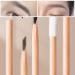 Pousbo 2023 Waterproof Wooden Eyebrow Pencil - 2PCS Dark Brown - Buy Online on GoSupps.com