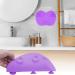 Silicone Makeup Brush Cleaning Mat - Portable Purple Brush Cleaning Pad - Buy Online on GoSupps.com