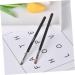 FOMIYES 10 Pcs Makeup Brush Eyebrow Brush Eye Brush Eyeliner Brush Makeup Eyeliner Wand Girl Oblique Head 16x0.7cmx2pcs Blackx2pcs - Buy Online on GoSupps.com