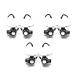 YANHUNING 3pcs 8X 15X 23X Double Eye Loupe Wearing Repair Jeweler Watch Clock Magnifier Illuminated Magnifying Glass