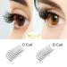 5D-D 07-9 Short Stem Eyelash Extensions - 0.07 D Curl Volume Eyelashes (12 Pieces) | Ready Compartment Pack for International Shipping - Buy Online on GoSupps.com