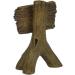 Supa Aquarium Tank Ornament No Fishing Sign Resin - Realistic Wood Finish - 3.8cm x 5.6cm x 8cm - Buy Online on GoSupps.com