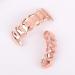 LUOZZY Electroplating Tooth Socket Teeth Sleeve Fake Brace Hip-hop Style Tooth Cover Party Supplies for Halloween Carnival (Rose Gold) - Buy Online on GoSupps.com