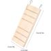rabbit ramp Pet Wood Hamster Climbing Ladder Hamster Ladder Bridge Pet Ladder Hamster Ladder Pet Suspension Bridge Small Pet Ladder Hamsters for Pets for Small Animals Mice - Buy Online on GoSupps.com