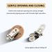10PC Wooden Pacifier Clip Set - DIY Pacifier Chain & Stroller Accessories | International Shipping - Buy Online on GoSupps.com