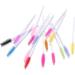 50Pcs New Crystal Rhinestone Handle Makeup Disposable Eyebrow Applicator Eyelash Brush Mascara Spiral Wands Lash Curling Comb(yellow) - Buy Online on GoSupps.com