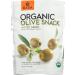 Gaea Organic Snack Pack Pitted Green Olives with Sea Salt and Lemon Juice - 2.3 oz (Pack of 8) …