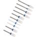 Cuticle Remover Bits High Strength Grinding Polishing Portable Polish Removal Drill Bit with Storage Box for Home for Nail Artist - Buy Online on GoSupps.com