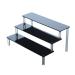 Waoceo glasses stands of glasses from black acrylic hand doll leaders multi -storey storage stand for watches and jewelry sunglasses rack (size: 20cm)