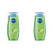 Nivea Lemongrass & Oil shower gel (250 ml) pH-skin-neutral care shower with an invigorating lemon grass fragrance pampering shower with nourishing oil beads (pack of 2) 250 ml (2 pack)