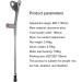 Forearm Crutches Adjustable Lighter Crutch Forearm Crutches Handle with Comfortable Grip Sturdy high-Density Aluminum Alloy Lightweight Arm Crutch Independence - Buy Online on GoSupps.com