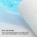Quartz Glass Ice Roller 2Pcs Set for Hot Cold Therapy Skin Care - Reusable Ice Globes for Neck and Facial Massager - Reduces Redness and Inflammation - Promotes Blood Circulation - Blue - Buy Online on GoSupps.com