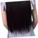 PLAFOPE Piece Long Straight Hair Wig Hair Extensions Clip in Wig Hair Extensions Hair Extensions for Women Artificial Hair Women Hair Extensions Long Straight Hair Extensions False Hair 55X15CM Black - Buy Online on GoSupps.com