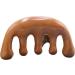 Premium Green Sandalwood Massage Tools - Roller Tab & Meridian Bar for Scalp & Hair Care | Antistatic Wide Teeth - 1PC - Buy Online on GoSupps.com