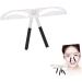 NOLITOY 3pcs Eye Brow Shaping Kit Eyebrow Makeup Tools Reusable Eyebrow Brow Stencils Mold Modeling Template - Buy Online on GoSupps.com