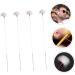 Beatifufu 4pcs Earwax Removal Tools with Spiral Goose Quill Tips Comfortable Metal Handle Ear Cleaning Sticks for Gentle and Earwax Cleaning Lightweight and Portable Random Color - Buy Online on GoSupps.com