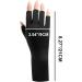 1 Pair Uv Glove for Gel Manicures Breathable Uv Protection Gloves UPF50+ Uv Nail Gloves Fingerless Manicure Gloves Uv Protection for Nail Art Skin Care Black Beauty Supplies - Buy Online on GoSupps.com