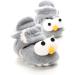 EDOTON Unisex Newborn Winter Boots - Warm Stripe Bootie, Non-Slip Sole, Adjustable Sock - Light Gray (6-12 Months) - Buy Online on GoSupps.com