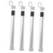 Tovinanna 4 pieces soft toothbrush toothbrush light toothbrush for travel toothbrush portable toothbrush little toothbrush light round tube pregnant woman pp white 1 piece (1 Pack) white