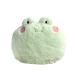 DXDE4U Frog Plush Pillow Adorable Frog Stuffed Animal (15 * 14 inch) Home Decoration Plush Hugging Pillow Frog Toy Birthday Christmas Travel Gift for Kids Adults Girls Boys 1 Count (Pack of 1) Frog