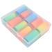 Manicure Transfer Sticker Bright Charming Removable Safe Nontoxic Nail Foil Transfer Sticker Luminous for Home DIY for Weddings