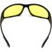 V.W.E. BiFocal Black Sunglasses with Yellow Night Driving Lens - 100% UV Protection & 2.0x Reader Glasses for Enhanced Vision - Buy Online on GoSupps.com