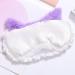 Shinywear Purple Fox Rabbit Sleeping Eye Mask - Super Soft Plush Blindfold for Kids and Adults - Buy Online on GoSupps.com
