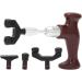 Ververt Touch T-Shape Therapeutic Hand Massager | Deep Tissue Muscle Massage Gun for Pain Relief & Acupressure - Ideal for Physiotherapy - Buy Online on GoSupps.com
