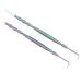 Eyelash Perm Tool - Stainless Steel Lash Lift Rod with Bamboo Handle | Double Head Cosmetic Tool (Colorful - Buy Online on GoSupps.com