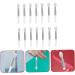 Didiseaon 1 Set Lip Gloss Brush Cosmetic Miss Silica Gel Makeup Tools White 5X1X0.5CM White - Buy Online on GoSupps.com