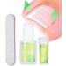 Ingrown Toenail Patch Correction Kit Elastic Toe Nail Straightener Patch with Nail File Glue Ingrown Toenail Corrector Straightener - Buy Online on GoSupps.com