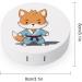 Judo Sports Fox Contact Lens Travel Kit - Portable Cute Contact Box with Mirror for Daily Outdoor Use - Buy Online on GoSupps.com