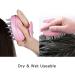 Electric Scalp Massager & Scrubber | Cordless Portable Head Scratching Massager with Vibration Comb for Hair Growth & Stress Relaxation - Pink - Buy Online on GoSupps.com
