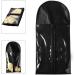 Wig Storage Bag Hair Extension Hanger Hair Holder Wig Storage Dust Proof Protective Wig Storage for Wig Hair Black. - Buy Online on GoSupps.com