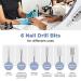 EZBeauty Pro Nail Drill Set 35000 RPM Electric Machine for Acrylic Nails - Efile Kit with 6 Bits, 30 Sanding Bands - Salon & Home Manicure Tools - Buy Online on GoSupps.com